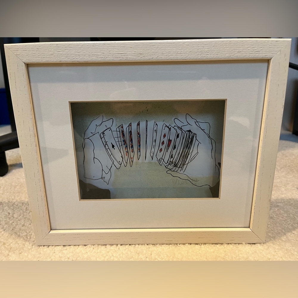 Jean-Pierre Weill Studios 
Card Shark glass artwork